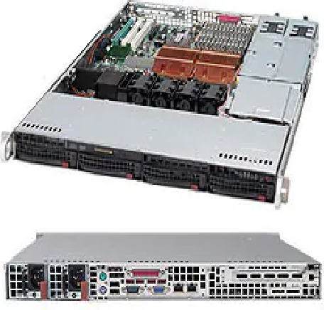 SuperMicro CSE-815TQ-R700CB Chassis 700W