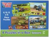 Tractor Ted 4 Puzzles In A Box