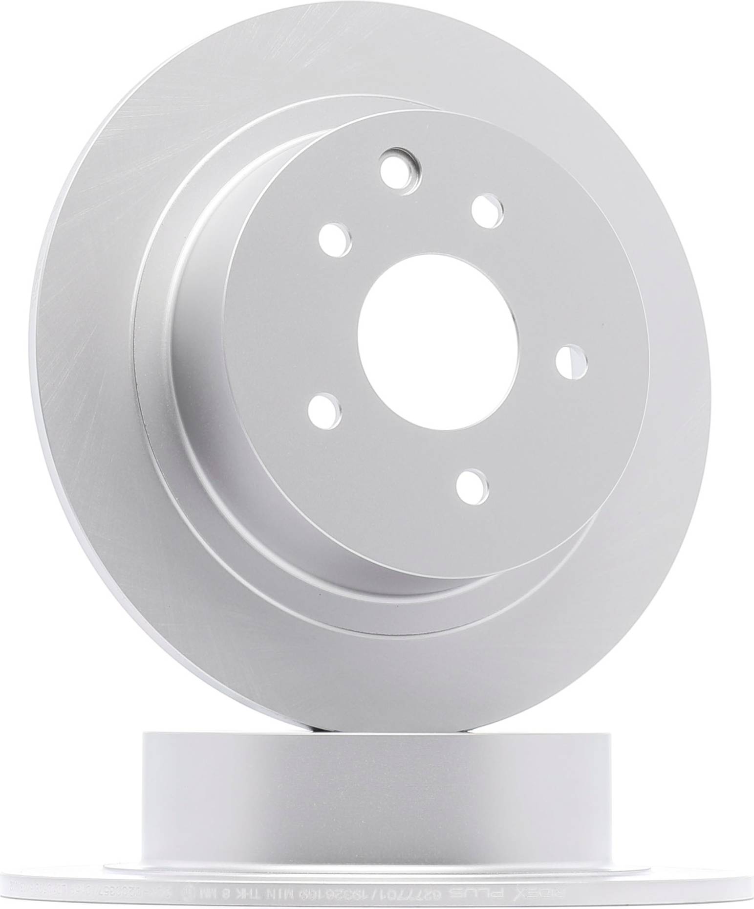 Ridex Plus 82B0315P Brake Disc Rear Axle