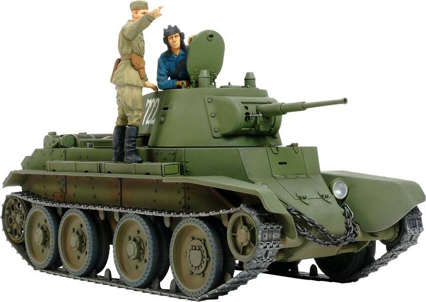 Tamiya Modeller Ryska Tank BT-7 Modellpaket