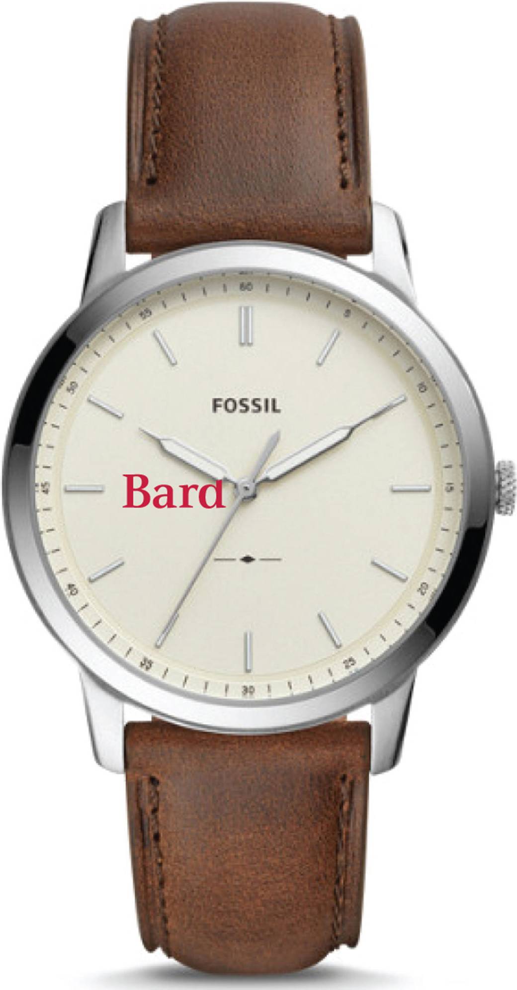 Fossil Silver Bard College Raptor Watch