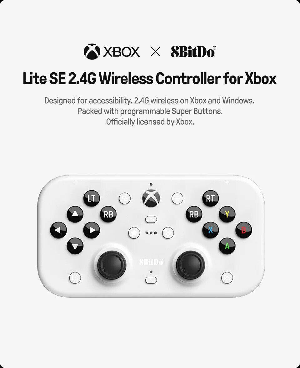 8Bitdo Lite SE 2.4G Wireless Controller for Xbox