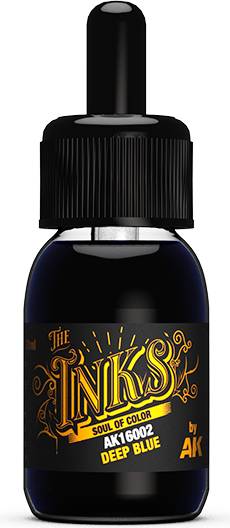 AK Interactive The Inks Deep Blue 30ml