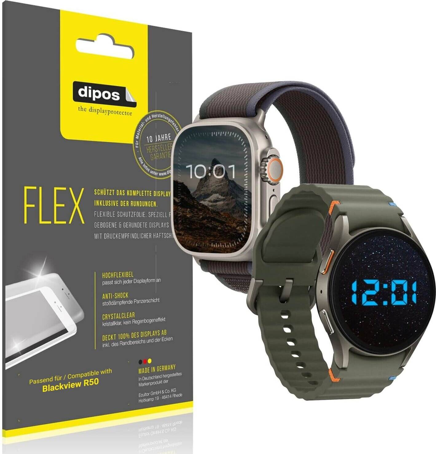 Dipos Screen Protector Blackview R50 Film Covers