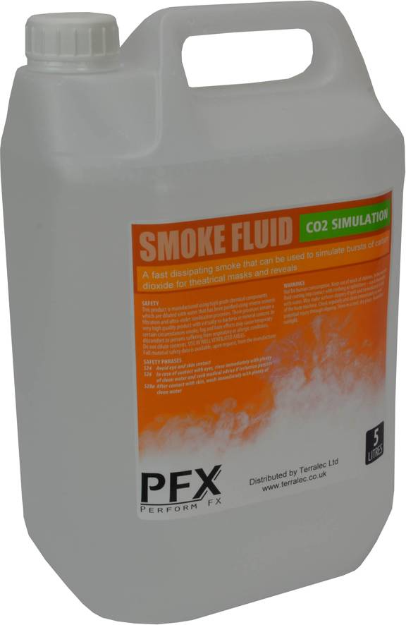 PFX CO2 Jet Simulation Smoke Fluid 5 Litres