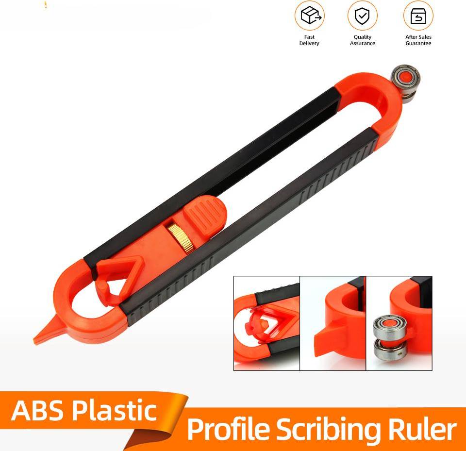 Profile Scribing Ruler Contour Gauge With Lock