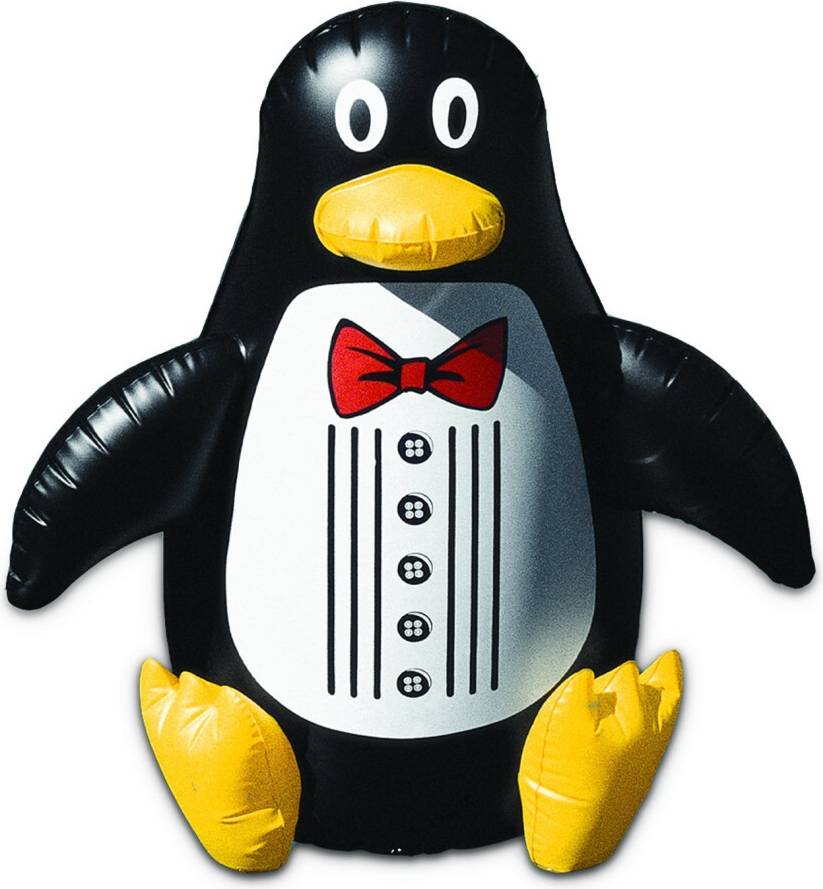 Poolmaster 81435 Floating Swimming Pool Backyard Décor 33-Inch Penguin