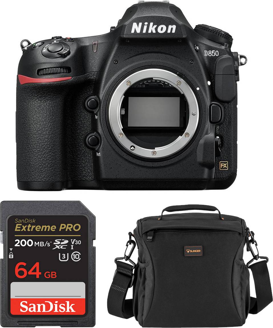 D850 Nikon D850 DSLR Camera with Included Value