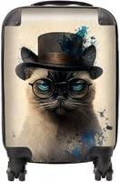 Warren Reed Siamese Cat Splashart Suitcase Multi Small