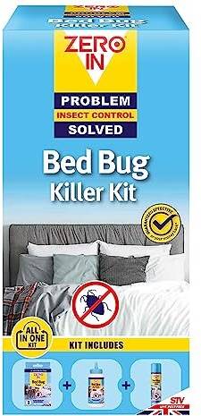 Zero In All-In-One Bed Bug Killer Kit