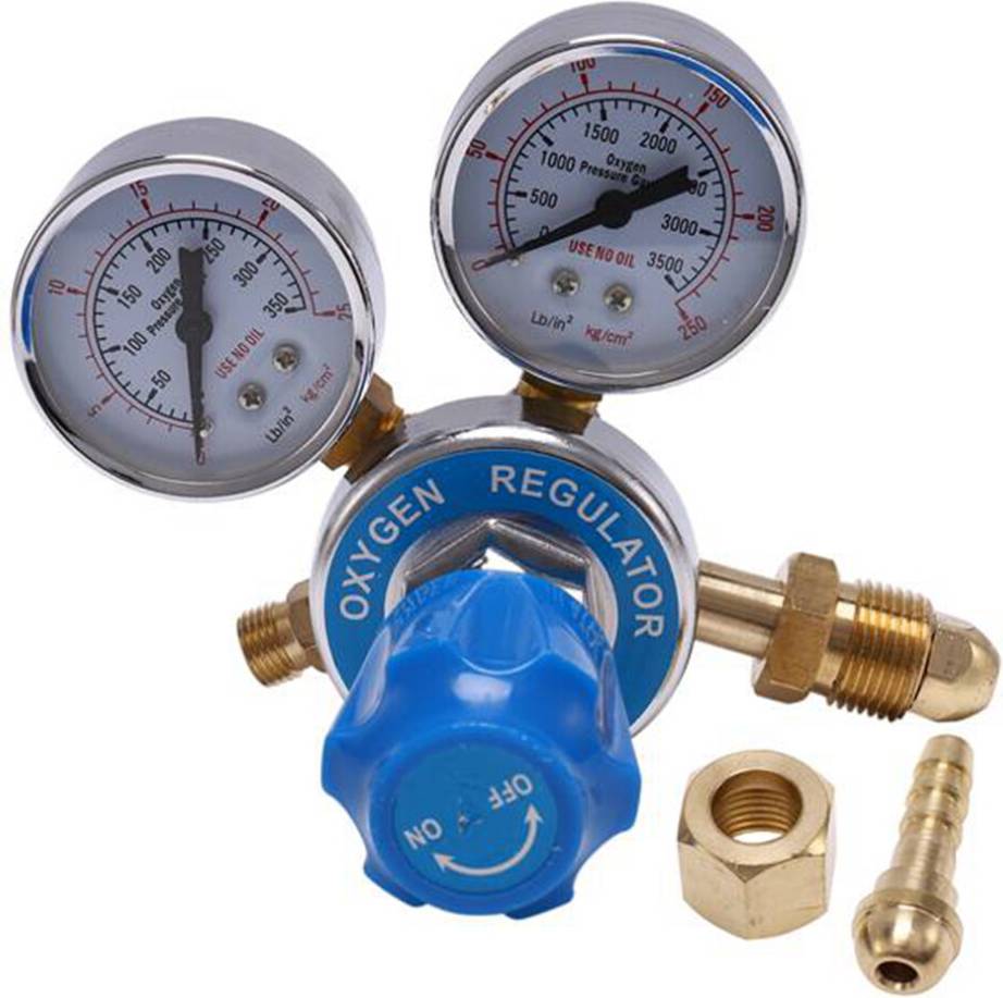 Tlily Oxygen Gas Bottle Regulators O2 Reducing Pressure Inhaler