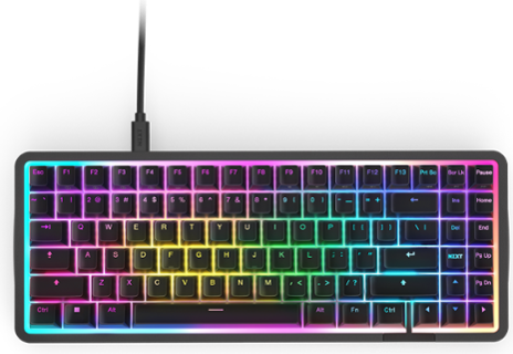 NZXT Function Elite MiniTKL Magnetic RGB Gaming Keyboard