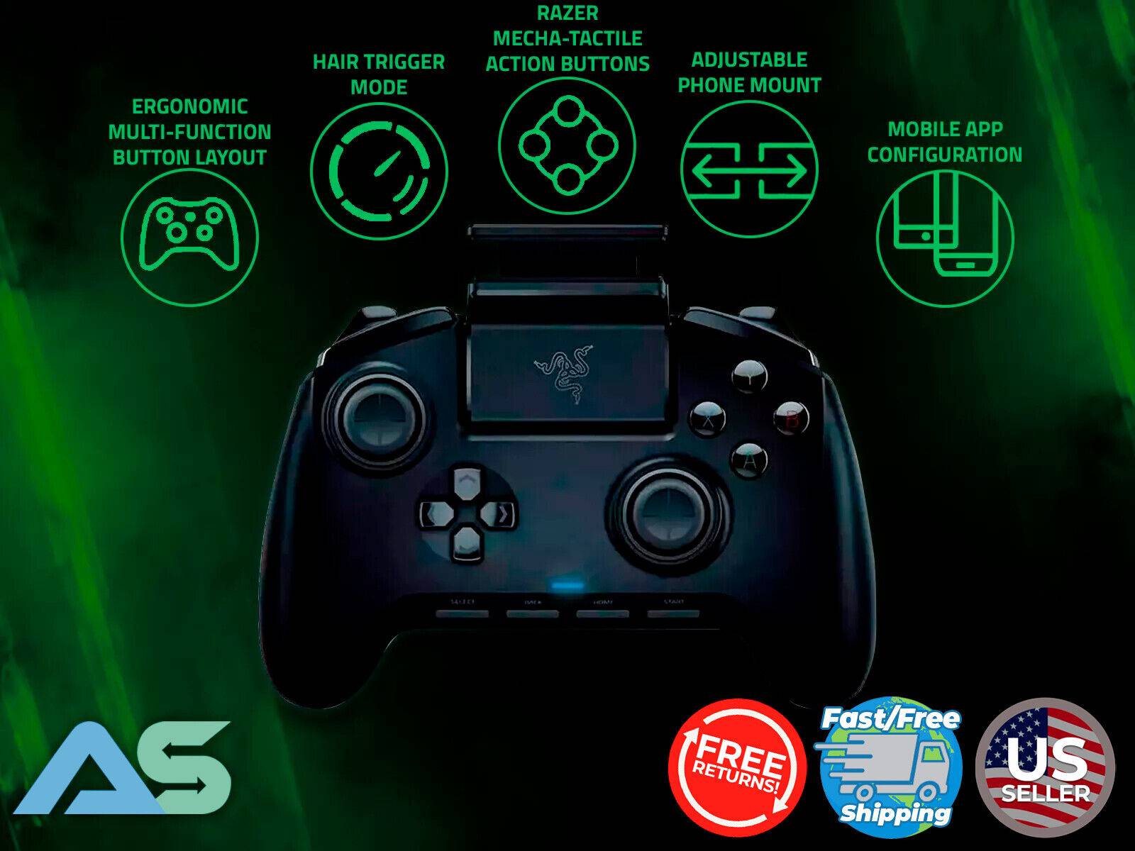 Razer Raiju Mobile Gaming Controller for Android Bluetooth