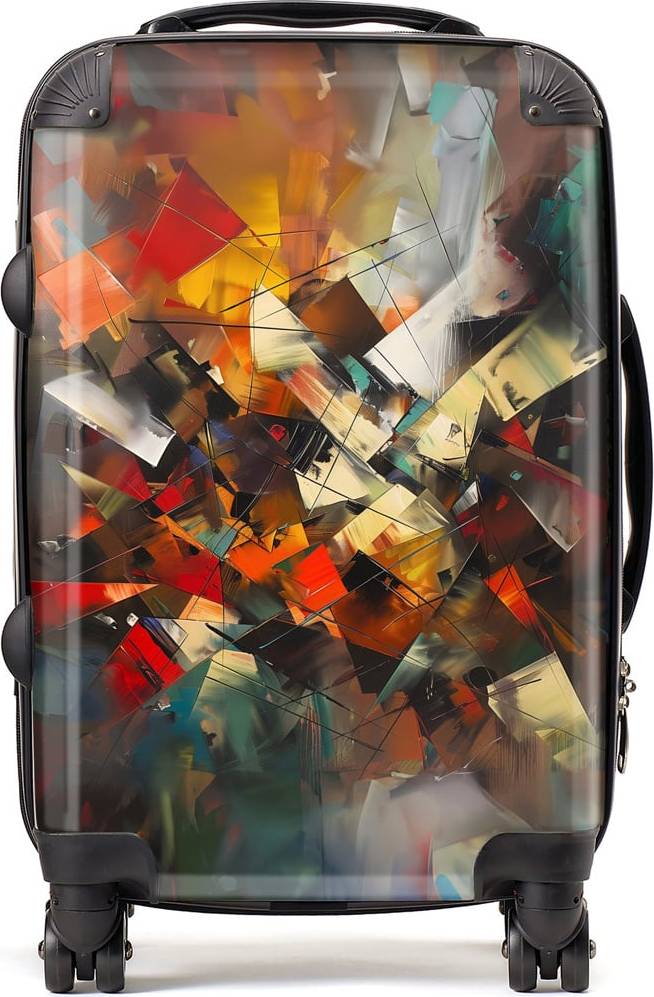Warren Reed Warren Reed Designer Cabin Dynamic Chaos Suitcase