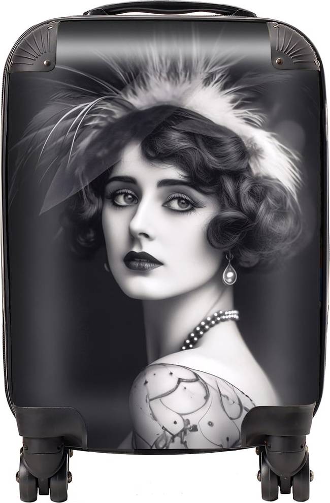 Warren Reed Warren Reed Designer Mini Cabin Glamorous Edwardian Showgirl Suitcase
