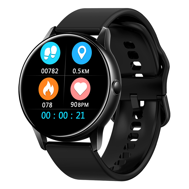 Greenzech Real Full Touch Screen Quick Release Strap IP68 Heart Rate O2 Facebook Reminder