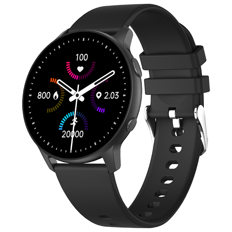 Greenzech 1.28 Inch Full-Touch Screen Heart Rate Blood Pressure SpO2 Monitor