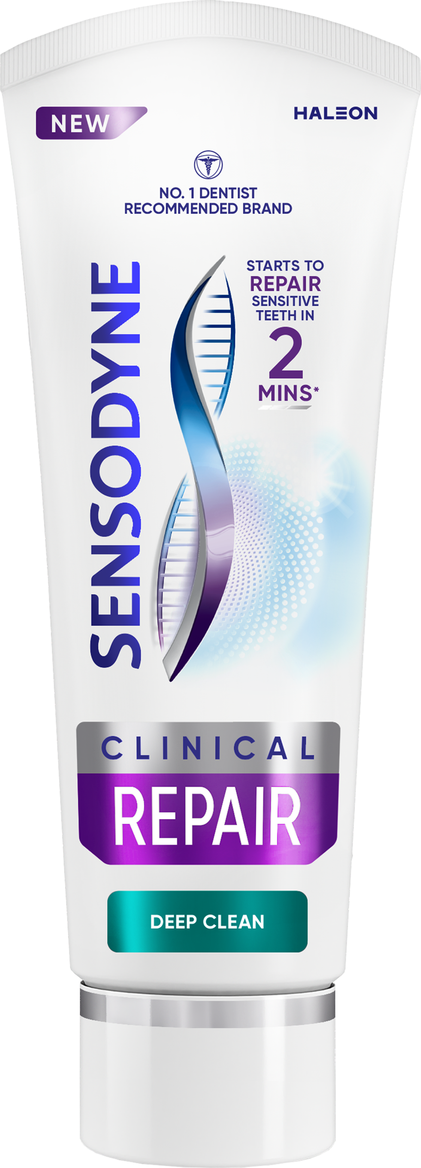 Sensodyne Clinical Repair Deep Clean Toothpaste 75ml