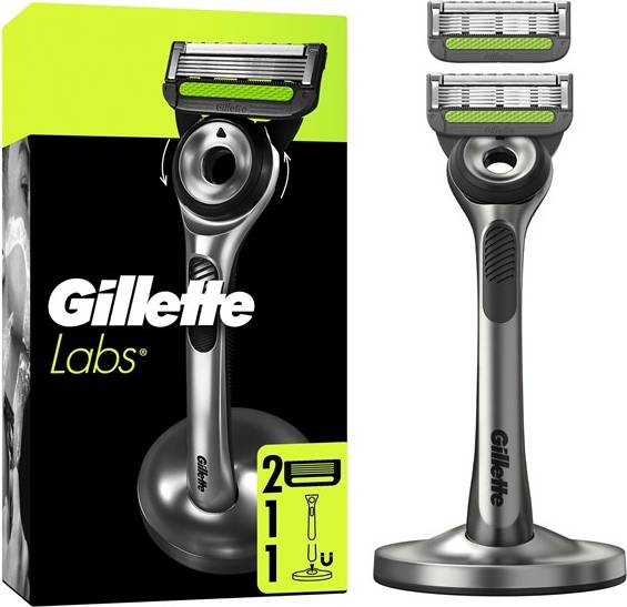 Gillette labs Gillette Labs Razor 2UP Box + Stand Silver
