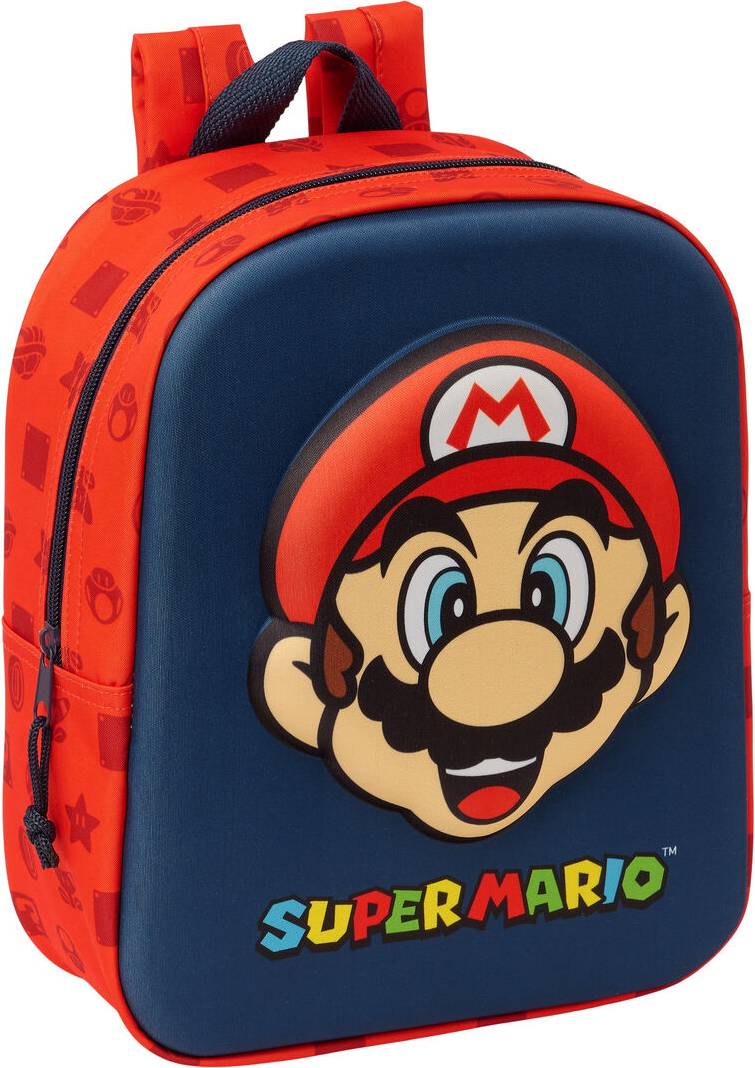 3D Mini Kinder Rucksack 6L - Hellblau