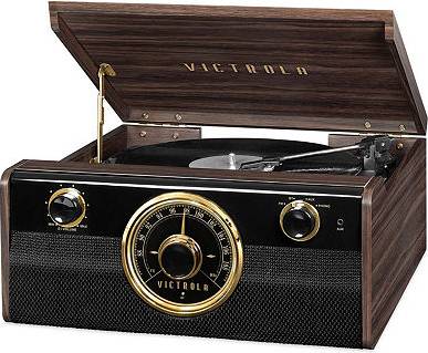 Victrola record player Victrola Metropolitan 4-In-1 Record Player Turntable - Blue