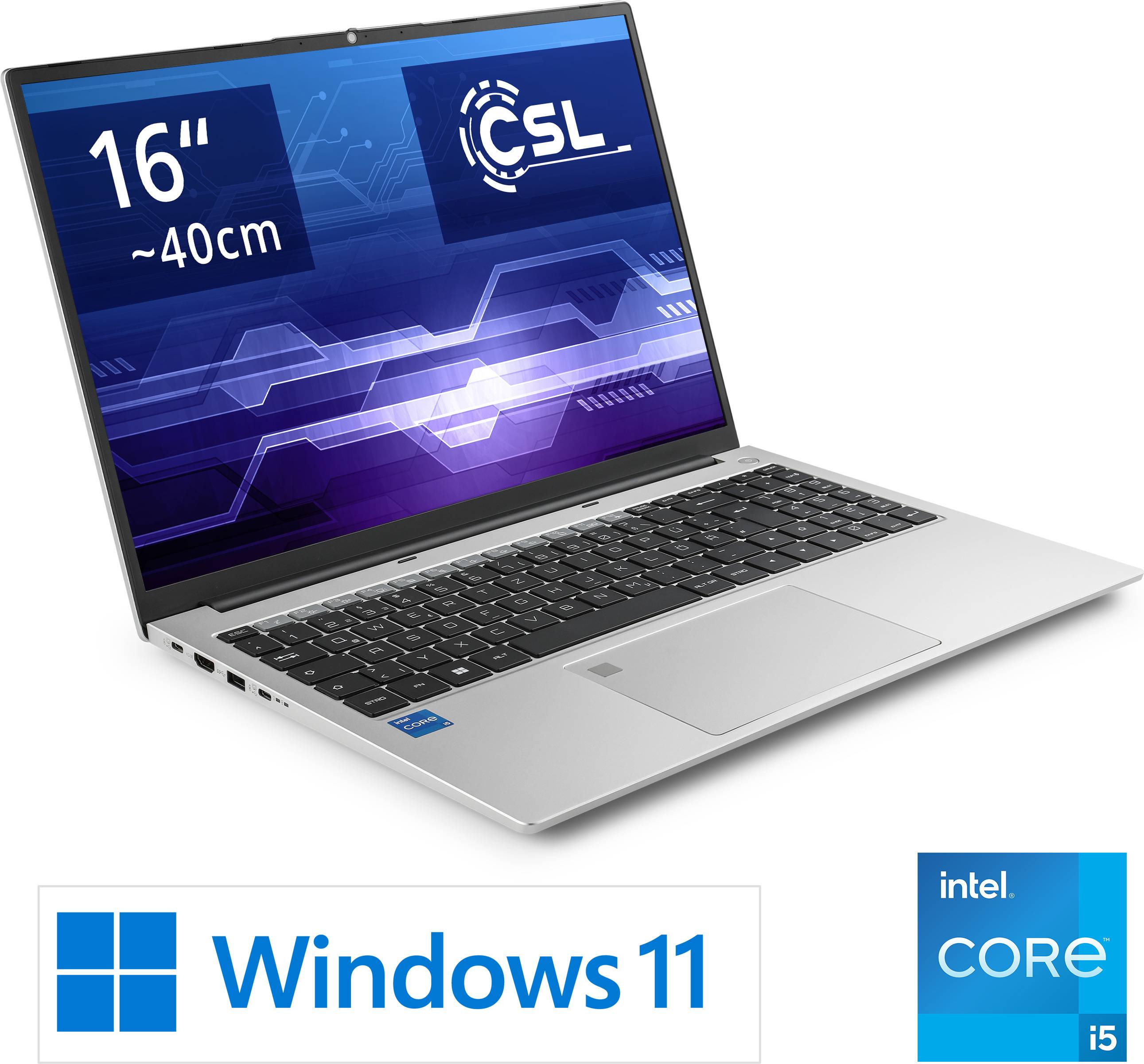 CSL R'Evolve C16 16 Inch Notebook 64GB 500GB