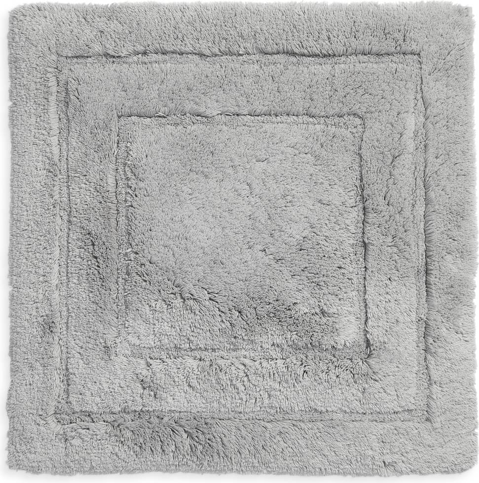 Caress Square Bath Rug Platinum