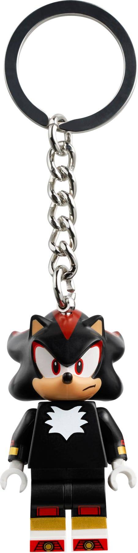 LEGO Shadow The Hedgehog Key Chain