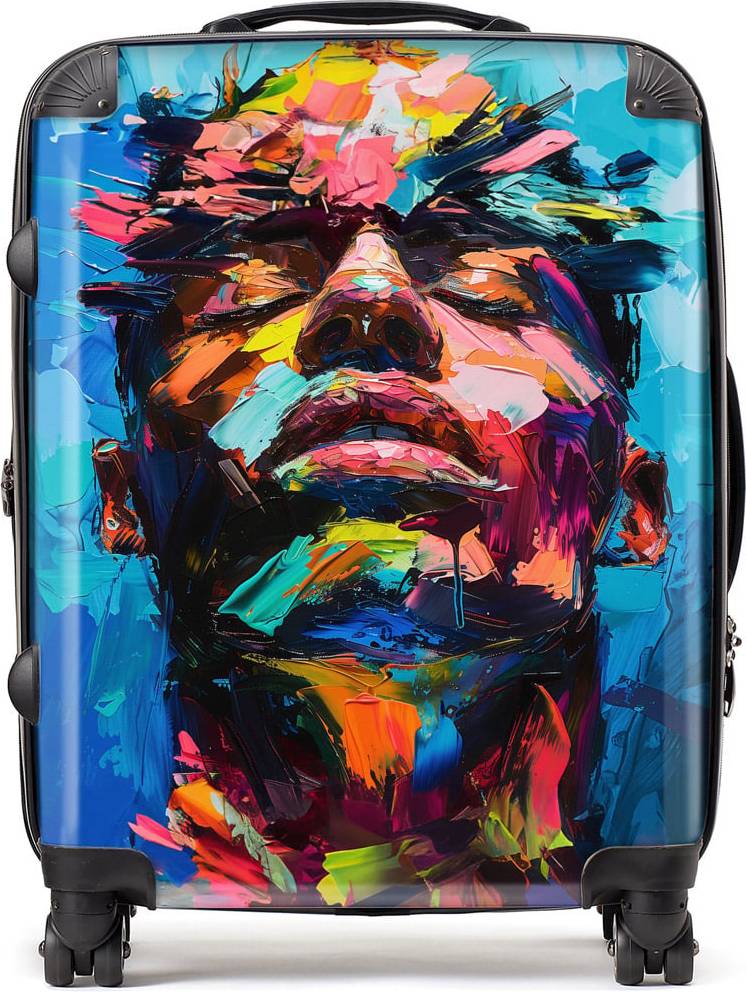 Warren Reed Warren Reed Designer Large Radiant Reflection Suitcase