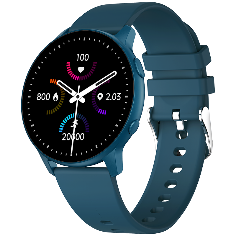 Greenzech 1.28 Inch Full-Touch Screen Heart Rate Blood Pressure SpO2 Monitor