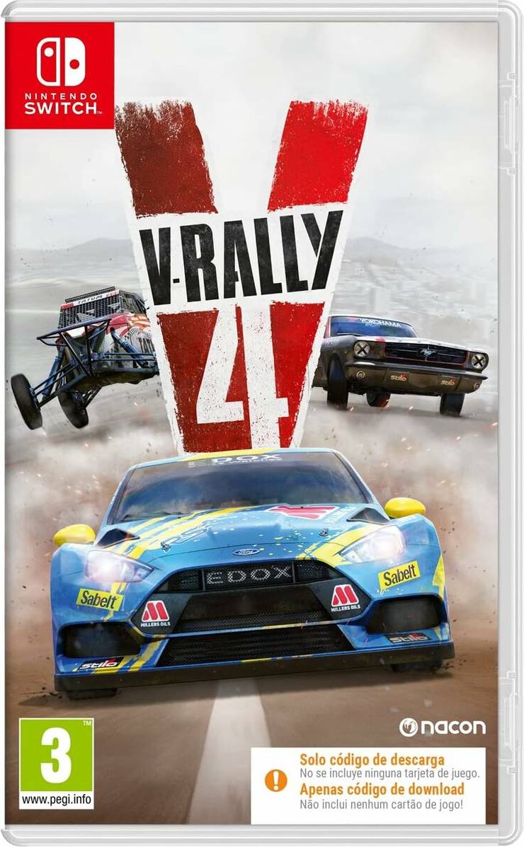 Nintendo Switch V-Rally 4 (Code in Box)