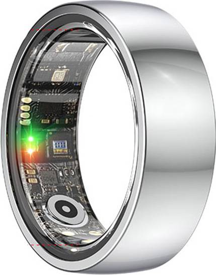INF Smart Ring R1000 Rustfrit Stål Sølv 7