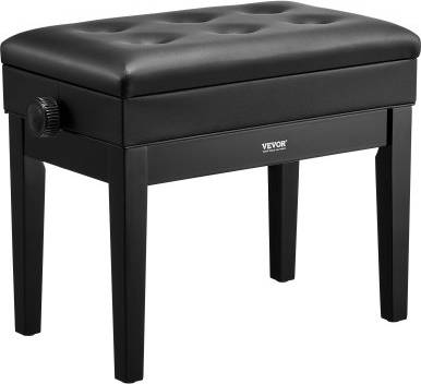 Keyboard piano VEVOR Adjustable Piano Keyboard Bench Storage