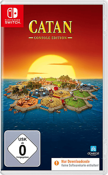 Nintendo switch console Catan Standard Edition Code In Box Nintendo Switch