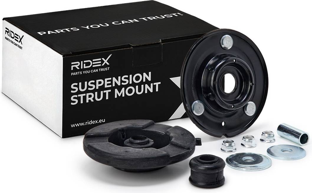 Ridex Top Strut Mount Front Axle