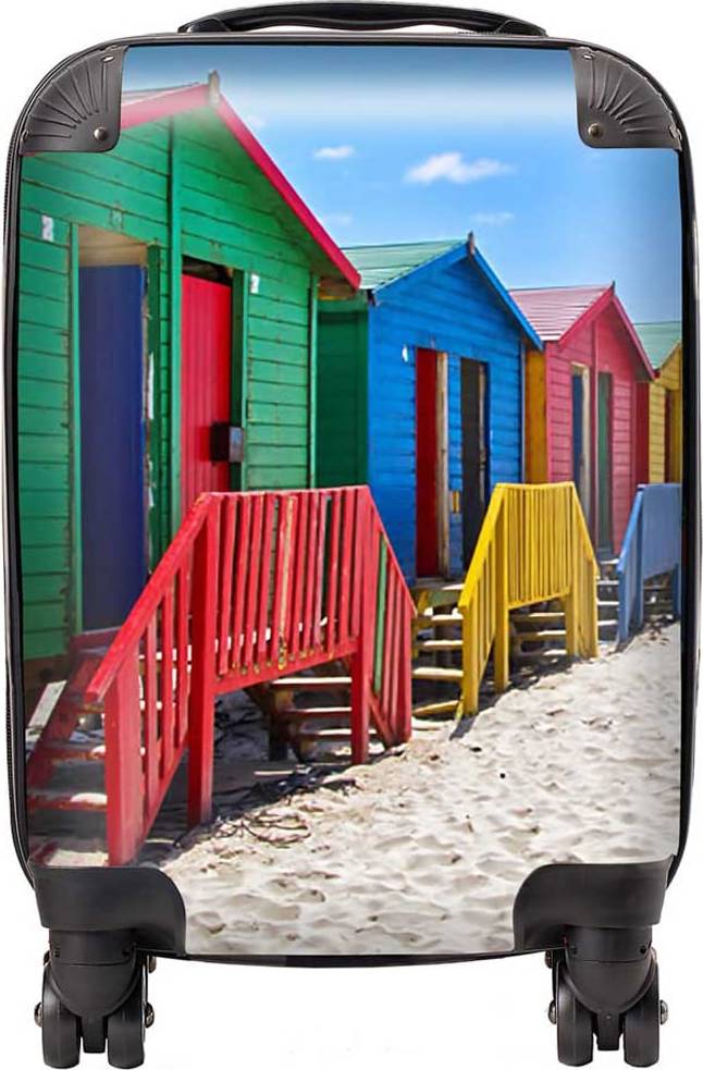 Warren Reed Beach Huts At Muizenberg Beach Cape Small