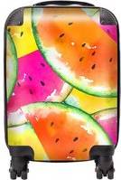 Warren Reed Watermelon Design Suitcase Orange Small