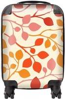 Warren Reed Colorful Autumn Leaves Suitcase Red