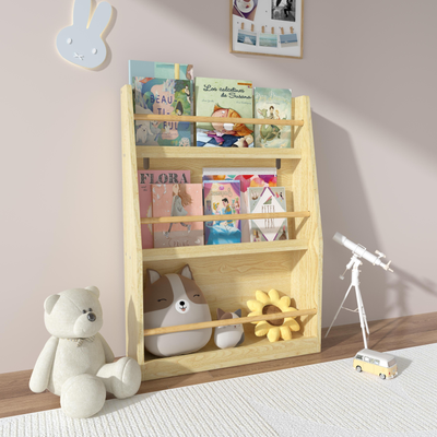 3 Tier Kids Book Shelf Rack