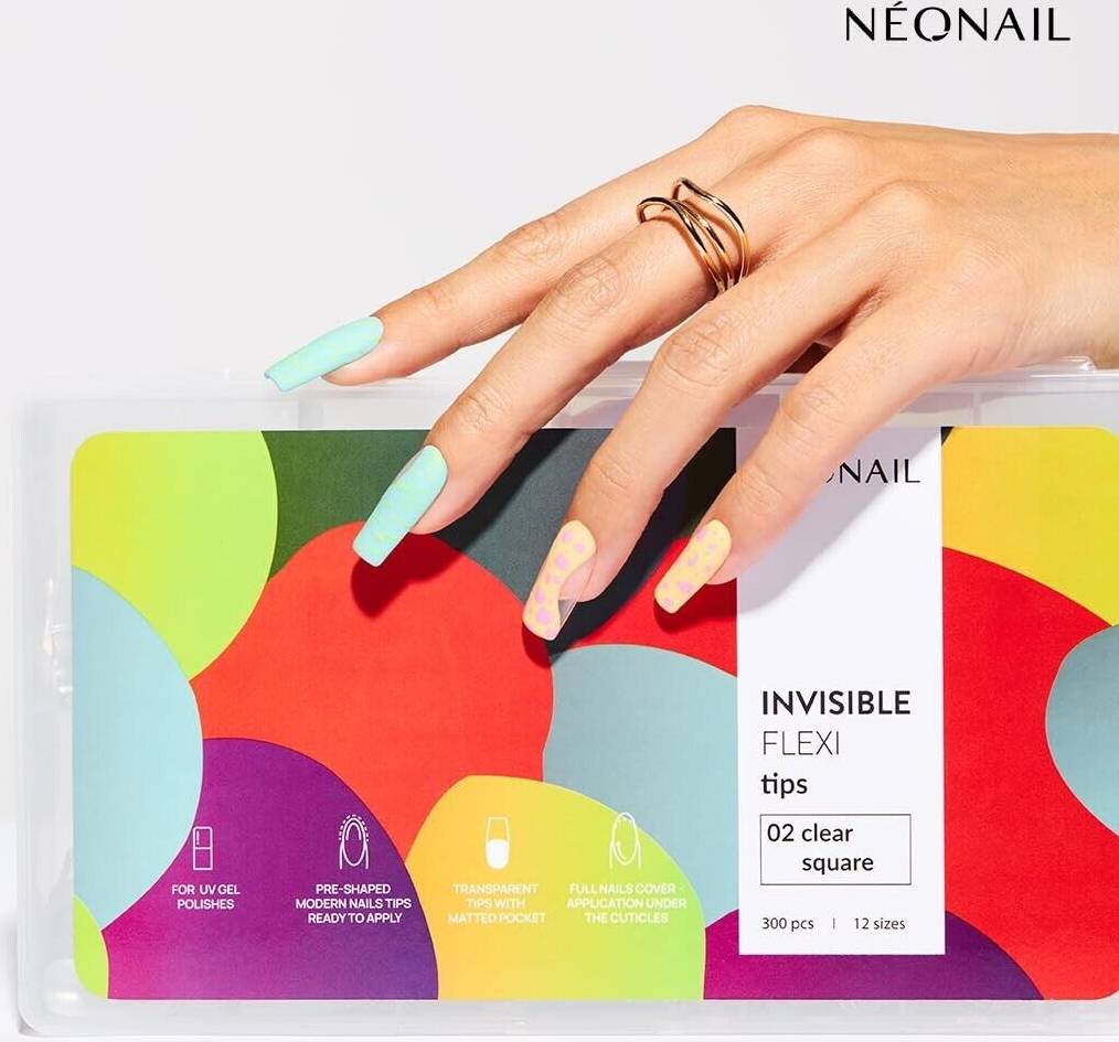 Invisible Flexi Tips - Transparent