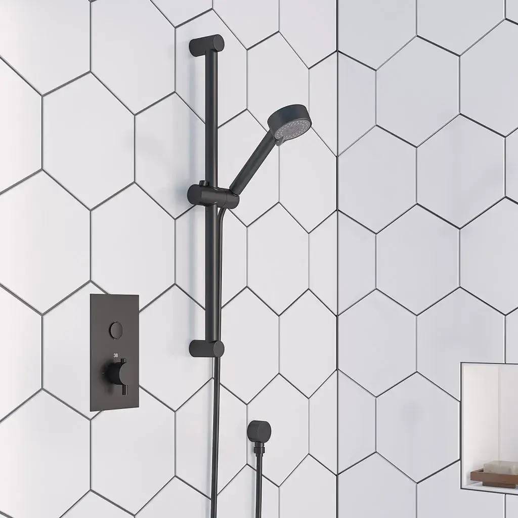 Eastbrook Shower Bundle with Concealed Push Button Valve