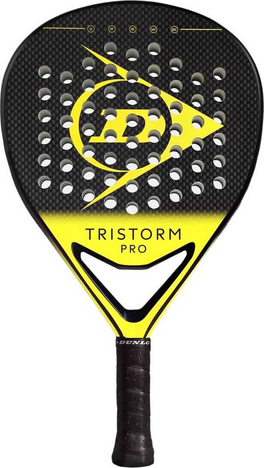 Dunlop Tristorm Pro Padel Racket - Black