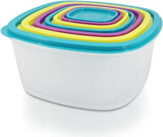 George Home 7 Pack Nested Storers Food Container