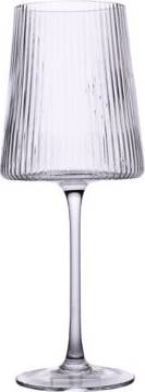 George Home Ribbed 2 Pack Wine Glass