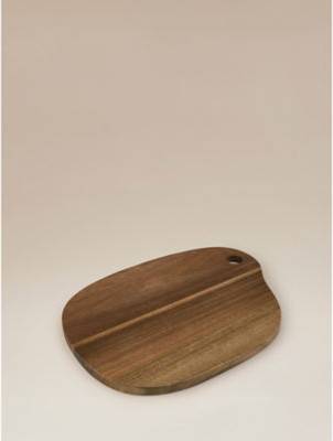 George Home Black Rib Chopping Board