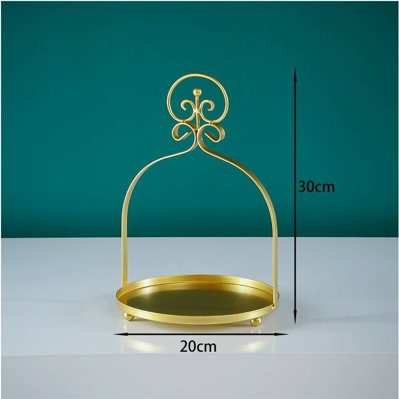 Stable Metal Dessert Table Topper Display