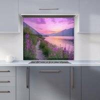 Warren Reed Twilight Path Splashback 600mm x 600mm Splash Guard