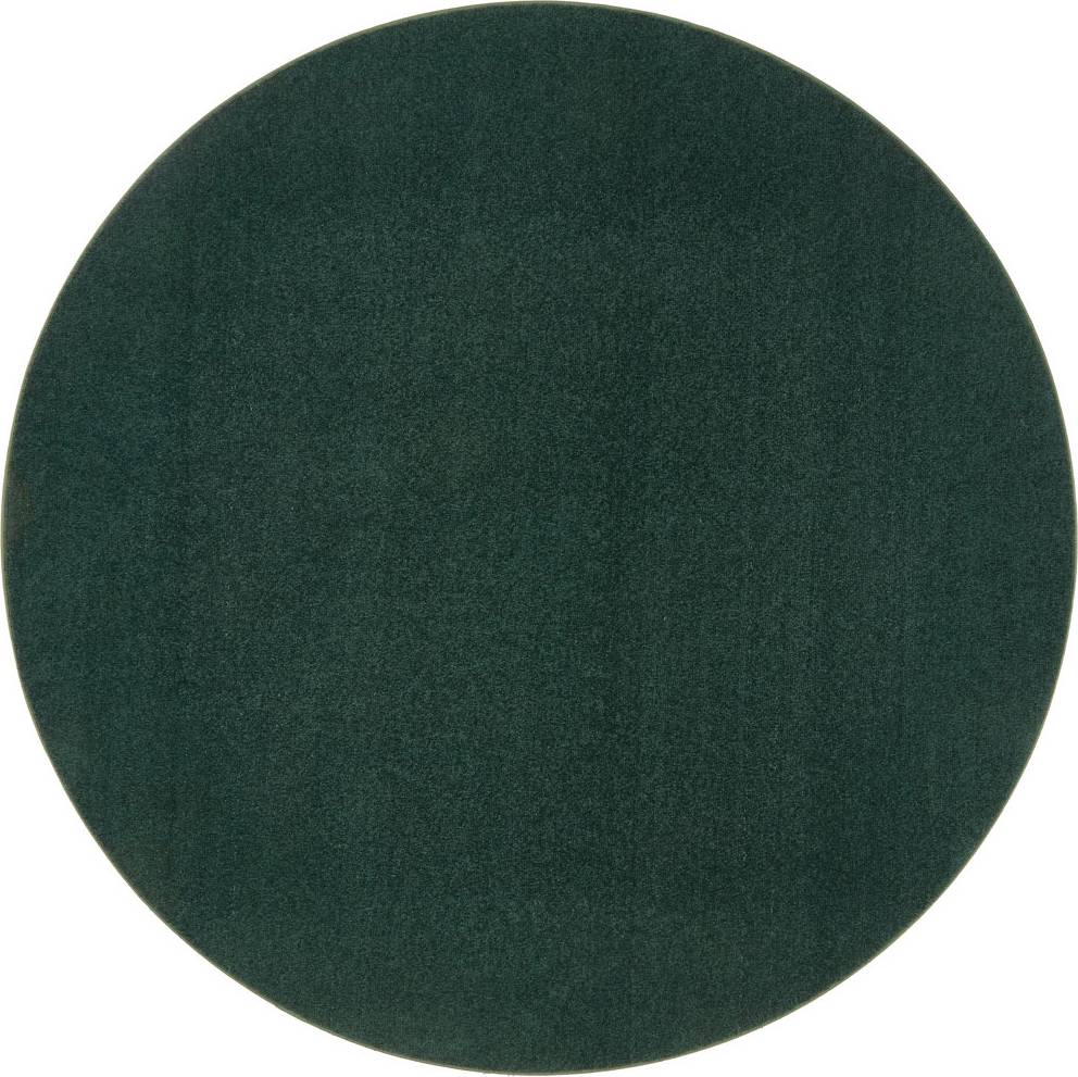 THE RUGS Hug Rug Sense Forest Green Round Rug 200 Green cm