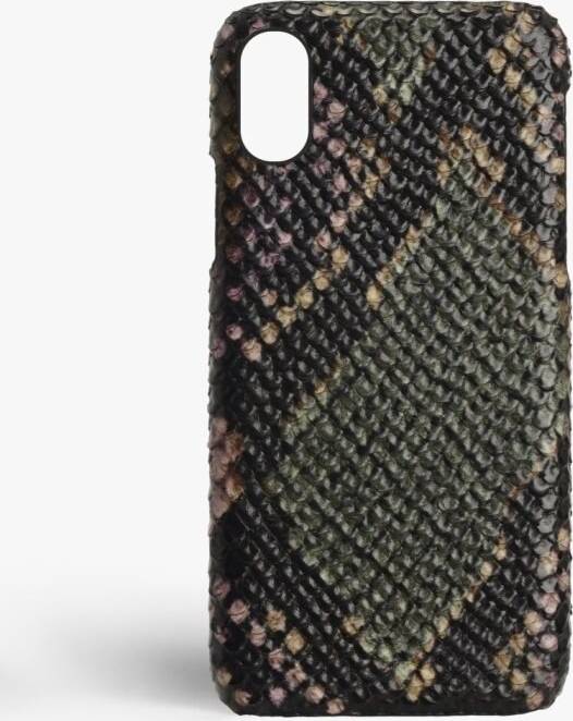 Hoesje iPhone Xs Max Python Multicolor