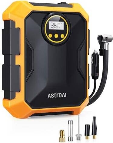 Tyre Inflator 12V DC Portable Air Compressor